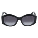CHANEL Sunglasses Plastic Black CC Auth BA14257M-2