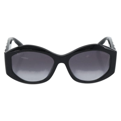 CHANEL Sunglasses Plastic Black CC Auth BA14257M - 0