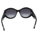 CHANEL Sunglasses Plastic Black CC Auth BA14257M-3