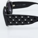 CHANEL Sunglasses Plastic Black CC Auth BA14257M-7