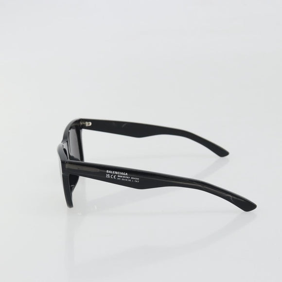 BALENCIAGA Sunglasses Plastic Black Auth BA14259