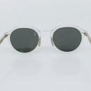Christian Dior Sunglasses Plastic Clear Silver Auth BA14260-10