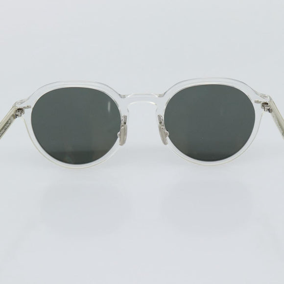 Christian Dior Sunglasses Plastic Clear Silver Auth BA14260