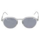 Christian Dior Sunglasses Plastic Clear Silver Auth BA14260-2