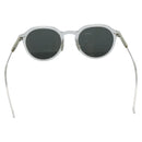 Christian Dior Sunglasses Plastic Clear Silver Auth BA14260-3