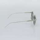 Christian Dior Sunglasses Plastic Clear Silver Auth BA14260-4