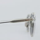 Christian Dior Sunglasses Plastic Clear Silver Auth BA14260-5