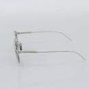 Christian Dior Sunglasses Plastic Clear Silver Auth BA14260-6