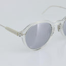 Christian Dior Sunglasses Plastic Clear Silver Auth BA14260-8