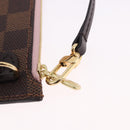 LOUIS VUITTON Damier Ebene Neverfull MM Pouch LV Auth BA14263V-10