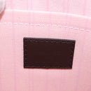 LOUIS VUITTON Damier Ebene Neverfull MM Pouch LV Auth BA14263V-17