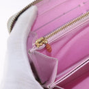 LOUIS VUITTON Monogram Multicolor Zippy Wallet White M60241 LV Auth BA14264-23