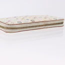 LOUIS VUITTON Monogram Multicolor Zippy Wallet White M60241 LV Auth BA14264-6