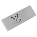 LOUIS VUITTON Steel Bill Clip Champs Elysees Clip Silver M65041 LV Auth BA14265M-1