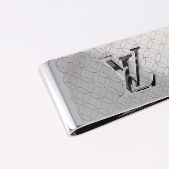 LOUIS VUITTON Steel Bill Clip Champs Elysees Clip Silver M65041 LV Auth BA14265M