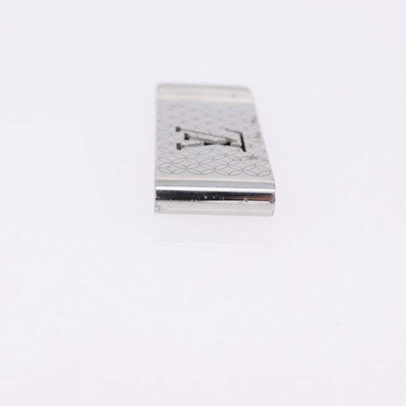 LOUIS VUITTON Steel Bill Clip Champs Elysees Clip Silver M65041 LV Auth BA14266