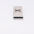 LOUIS VUITTON Steel Bill Clip Champs Elysees Clip Silver M65041 LV Auth BA14266-5