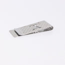 LOUIS VUITTON Steel Bill Clip Champs Elysees Clip Silver M65041 LV Auth BA14266-6