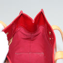 LOUIS VUITTON Monogram Vernis Reade PM Hand Bag Pomme D'amour M91990 Auth BA1427-18