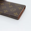 LOUIS VUITTON Monogram Porte Monnaie Billets Tresor Wallet M61730 Auth BA14272-15