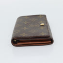 LOUIS VUITTON Monogram Porte Monnaie Billets Tresor Wallet M61730 Auth BA14272-3