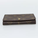 LOUIS VUITTON Monogram Porte Monnaie Billets Tresor Wallet M61730 Auth BA14272-6
