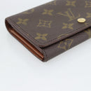 LOUIS VUITTON Monogram Porte Monnaie Billets Tresor Wallet M61730 Auth BA14272-14