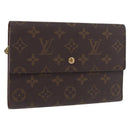 LOUIS VUITTON Monogram Pochette Passpole Trifold Wallet M60135 LV Auth BA14275-1