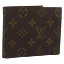 LOUIS VUITTON Monogram Eclipse Portefeuille Marco NM Wallet LV Auth BA14276-1