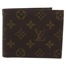 LOUIS VUITTON Monogram Eclipse Portefeuille Marco NM Wallet LV Auth BA14276-13