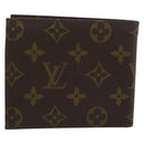 LOUIS VUITTON Monogram Eclipse Portefeuille Marco NM Wallet LV Auth BA14276-2