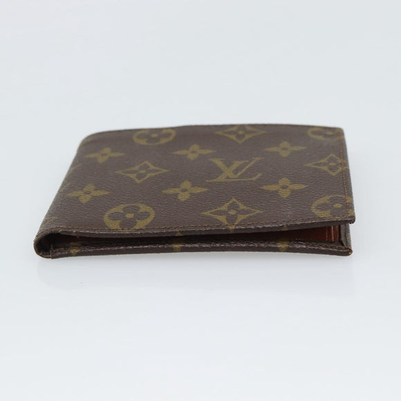 LOUIS VUITTON Monogram Eclipse Portefeuille Marco NM Wallet LV Auth BA14276