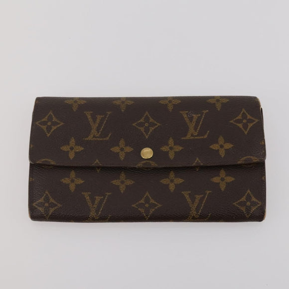 LOUIS VUITTON Monogram Damier Azur Wallet 5 Set LV Auth BA14278