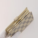 LOUIS VUITTON Monogram Damier Azur Wallet 5 Set LV Auth BA14278-4