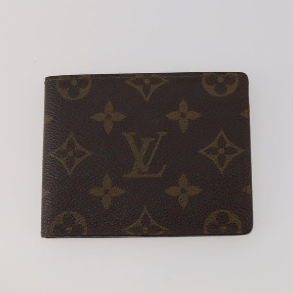 LOUIS VUITTON Monogram Damier Azur Wallet 5 Set LV Auth BA14278