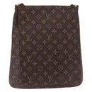 LOUIS VUITTON Monogram Musette Shoulder Bag M51256 LV Auth BA14301-13