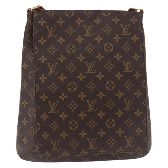 LOUIS VUITTON Monogram Musette Shoulder Bag M51256 LV Auth BA14301