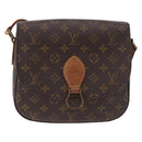 LOUIS VUITTON Monogram Saint Cloud GM Shoulder Bag M51242 LV Auth BA14303-13