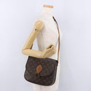 LOUIS VUITTON Monogram Saint Cloud GM Shoulder Bag M51242 LV Auth BA14303-25