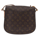 LOUIS VUITTON Monogram Saint Cloud GM Shoulder Bag M51242 LV Auth BA14303-2