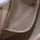 GUCCI Micro GG Canvas Hand Bag Patent leather 2way Pink Gold 309617 Auth BA14304-24