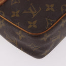LOUIS VUITTON Monogram Compiegne 23 Clutch Bag M51847 LV Auth BA14308-8