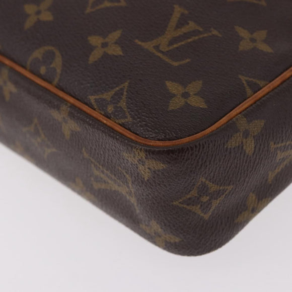 LOUIS VUITTON Monogram Compiegne 23 Clutch Bag M51847 LV Auth BA14308