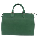 LOUIS VUITTON Epi Speedy 30 Hand Bag Borneo Green M43004 LV Auth BA14310A-13