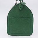 LOUIS VUITTON Epi Speedy 30 Hand Bag Borneo Green M43004 LV Auth BA14310A-3
