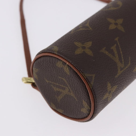 LOUIS VUITTON Monogram Papillon Pouch LV Auth BA14314