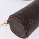 LOUIS VUITTON Monogram Papillon Pouch LV Auth BA14314-12