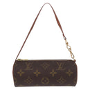 LOUIS VUITTON Monogram Papillon Pouch LV Auth BA14314-2