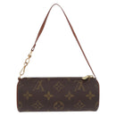 LOUIS VUITTON Monogram Papillon Pouch LV Auth BA14314-3