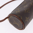 LOUIS VUITTON Monogram Papillon Pouch LV Auth BA14315-10